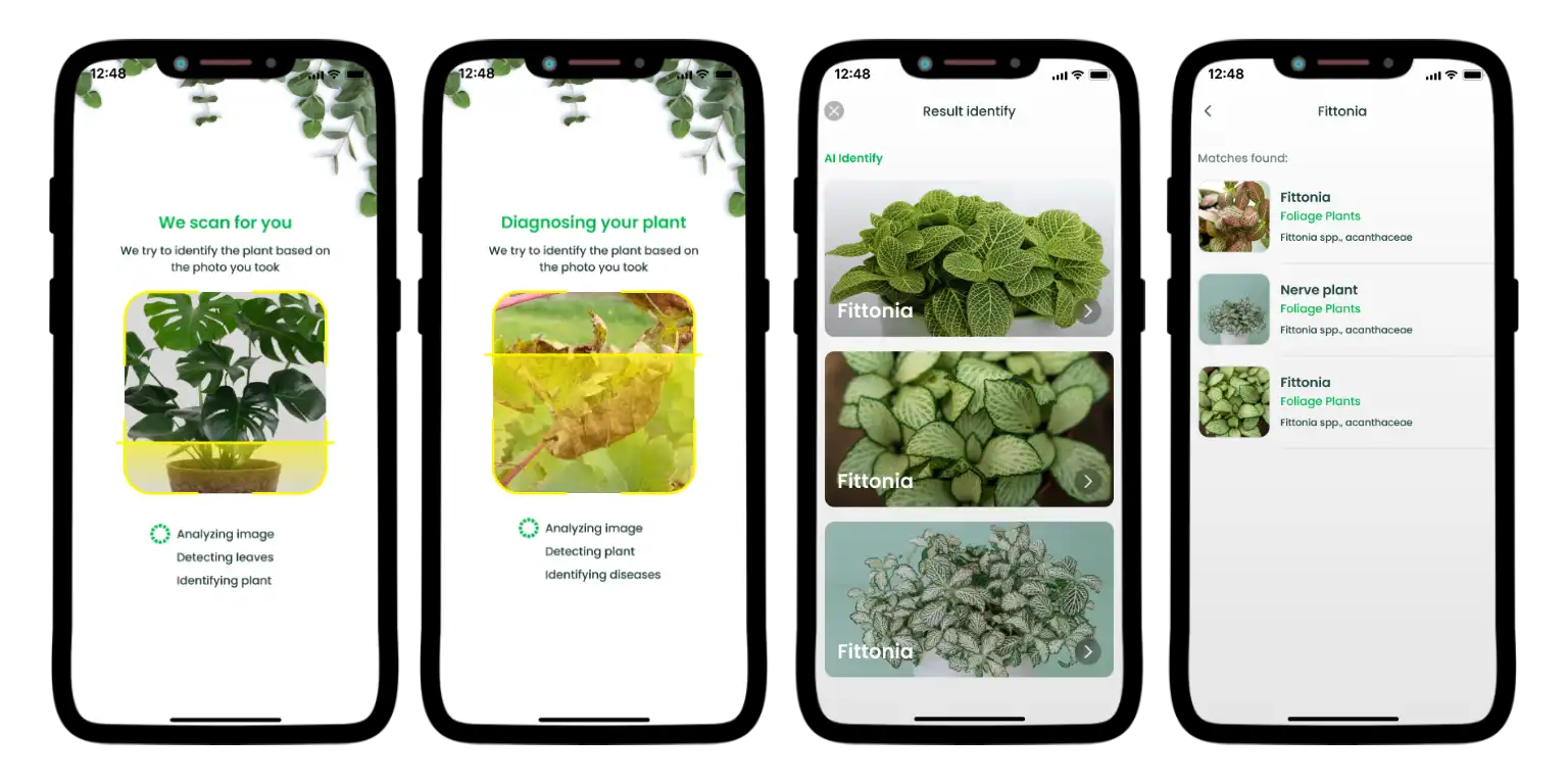 Here is how AI Plant Finder works.